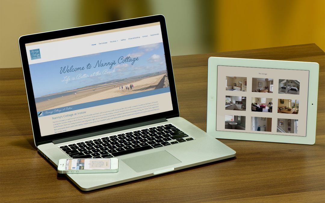New Website for Nanny’s Cottage